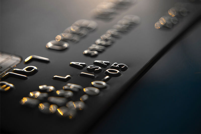 Credit Card Close Up